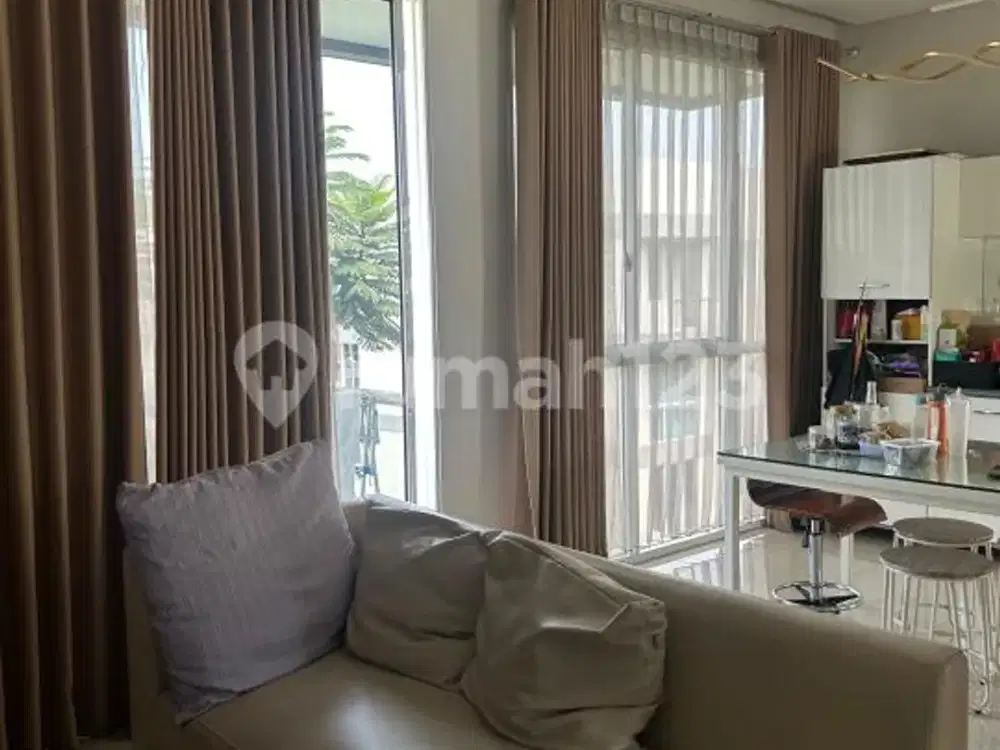 Apartemen 5 Kamar Tidur Furnished Kawasan Tenang Aman Lokasi The Spring Dekat Summarecon Mall Gading Serpong