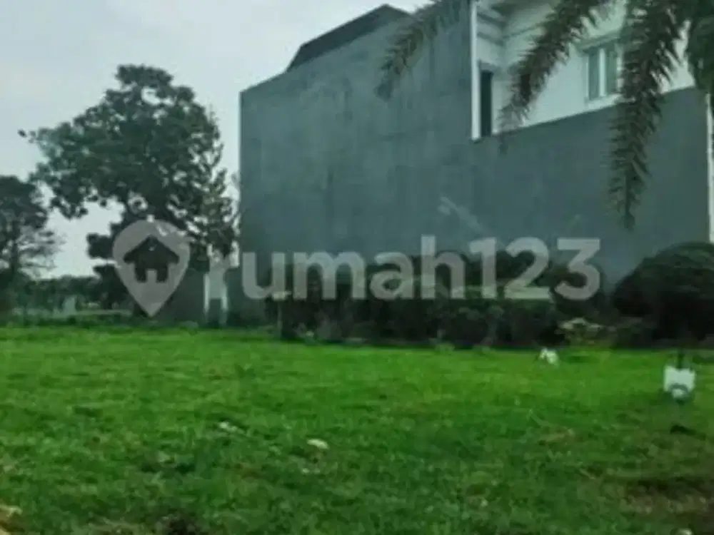 Tanah Badan Kotak Posisi Depan Golf Course di BSD Bukit Golf