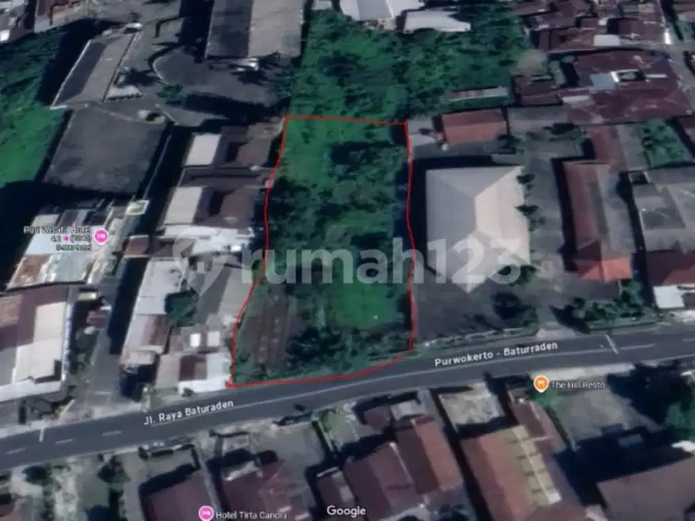 Tanah Area Resort Baturaden Di Purwokerto Jawa Tengah