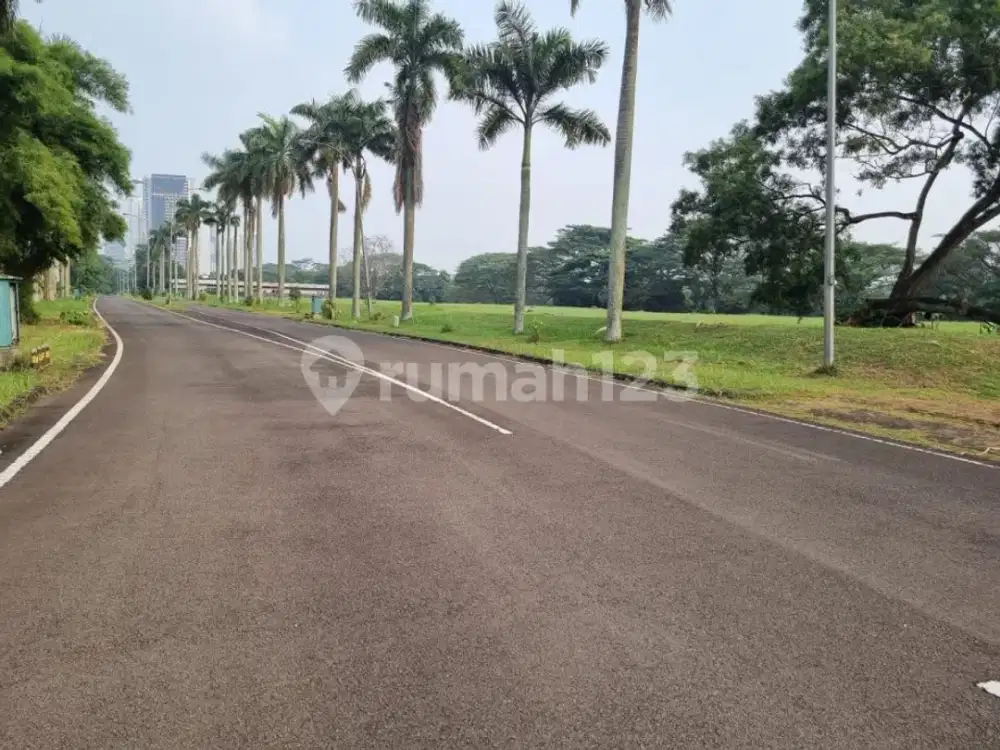 Tanah luas 2950 m² kawasan premium di Bukit Golf BSD