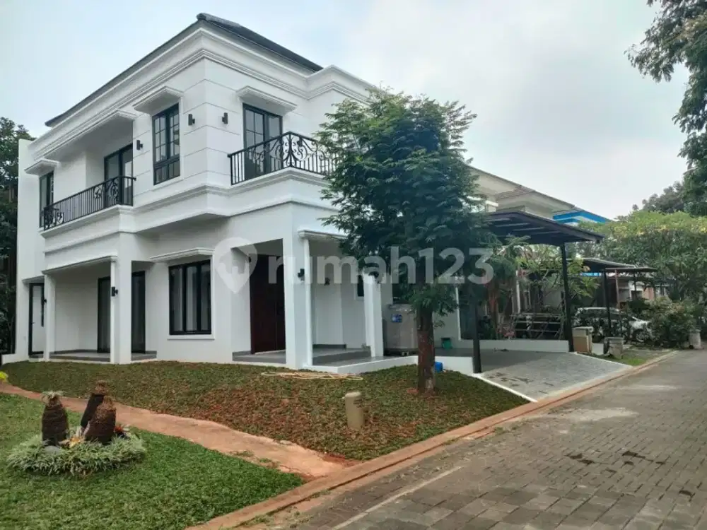 Rumah Klasik Modern Mewah Hadap Selatan Barat Lokasi Strategis Di Foresta Bsd