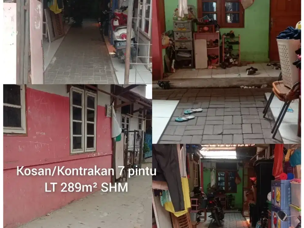 JUAL CEPAT HARGA NJOP KOSAN KONTRAKAN AREA pabrik kavling DPR Cipondoh dan Pinang