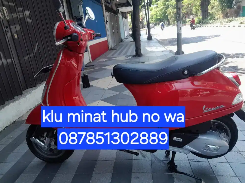 Jual cpt pioggio vespa 225 LX pmk 2024 km 11 rb istimewa