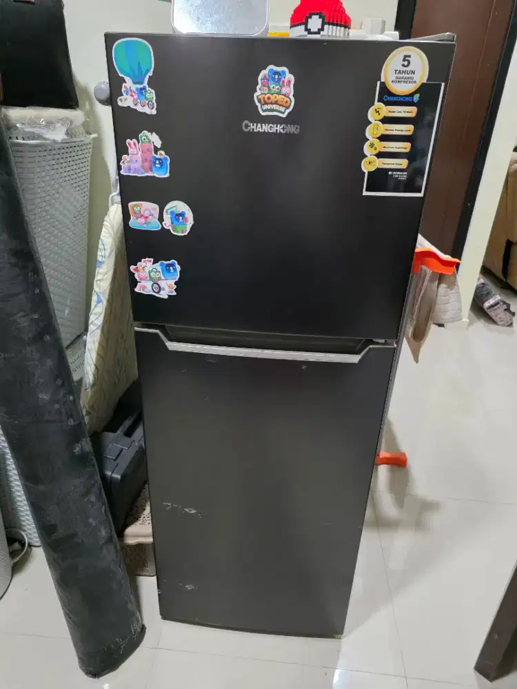 Kulkas Changhong 2 Pintu masih bagus dan menggigil