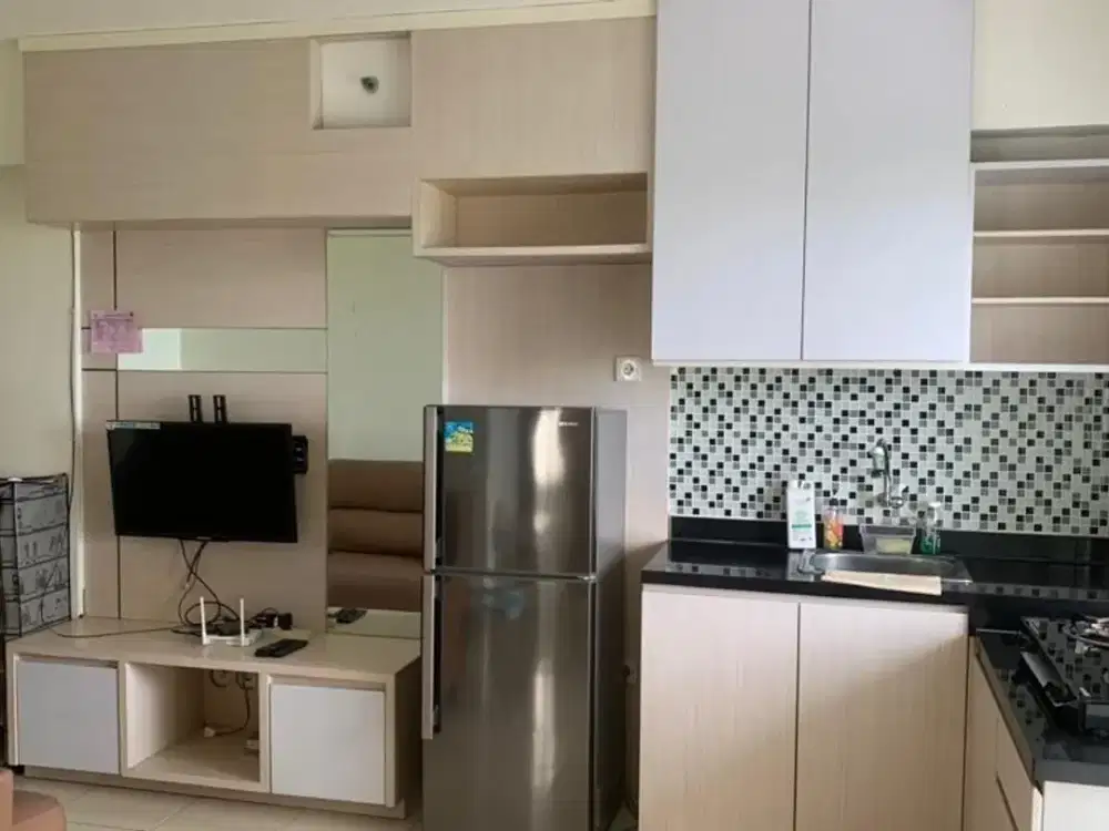 Dijual / disewakan Apartmen 3BR Educity tower Princeton lantai 3 full furnished, Surabaya Timur