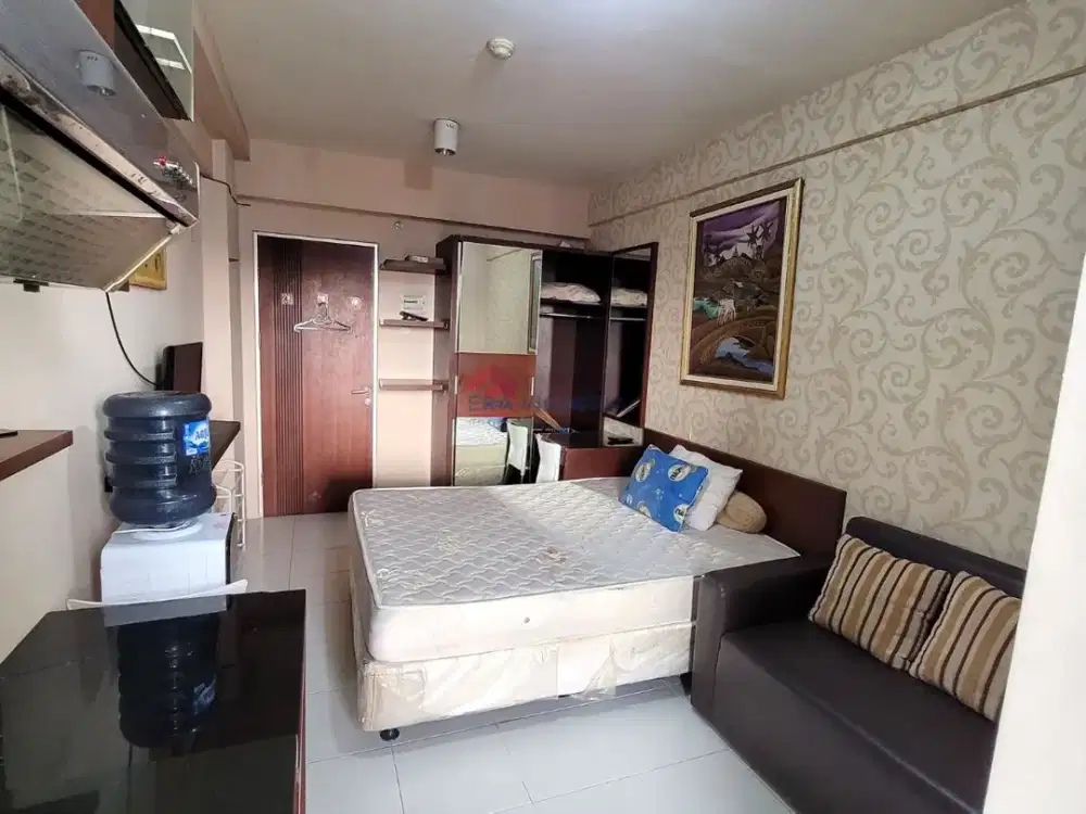 Studio Full Furnish Siap Huni di Manyar Surabaya, City View Cantik