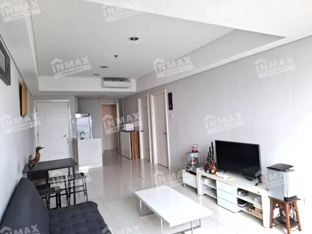 Apartemen 2BR Full Furnished di Pusat Kota Surabaya Dekat Mall & Sekolah