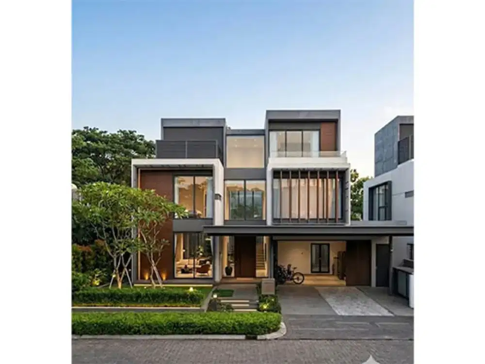 Rumah Mewah Nava Park BSD siap huni furnish dijual murah