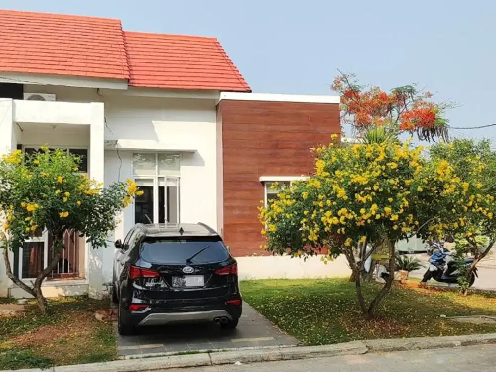 Dijual/Disewa rumah posisi hook full furnished di Mutiara Gading City Cluster London Bekasi