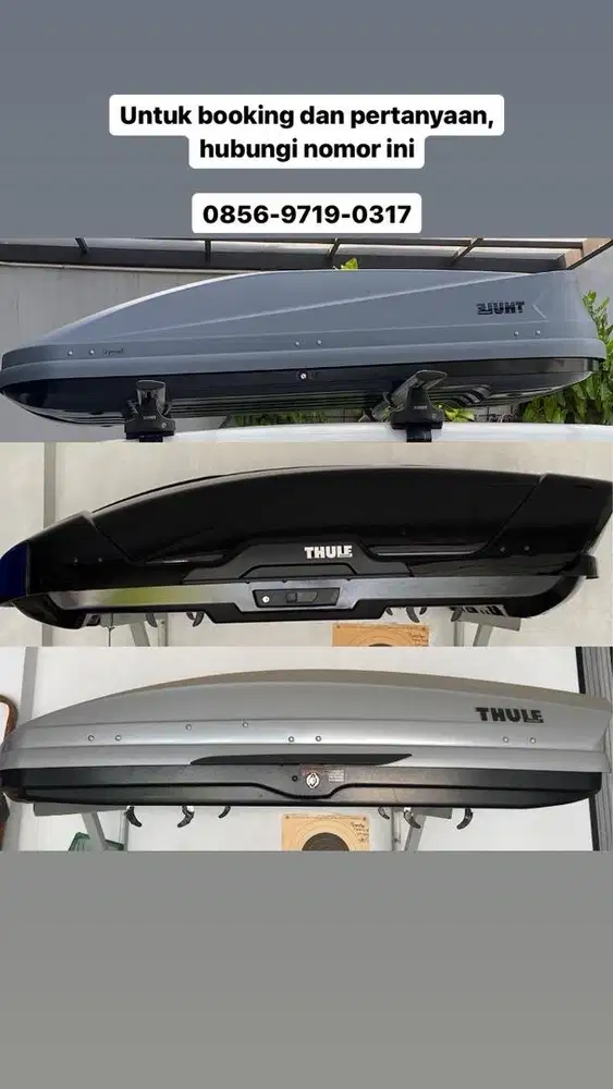 Rental Thule Box dan Roof Rack