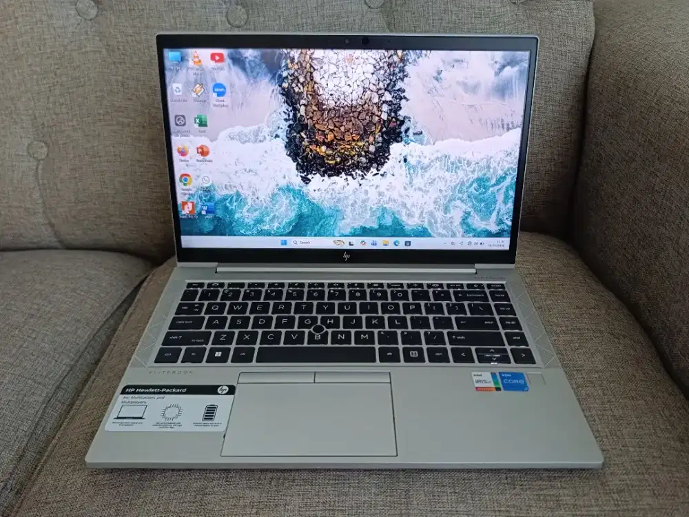 Laptop HP Elitebook Touchscreen Core i7 Gen 11 RAM 16GB