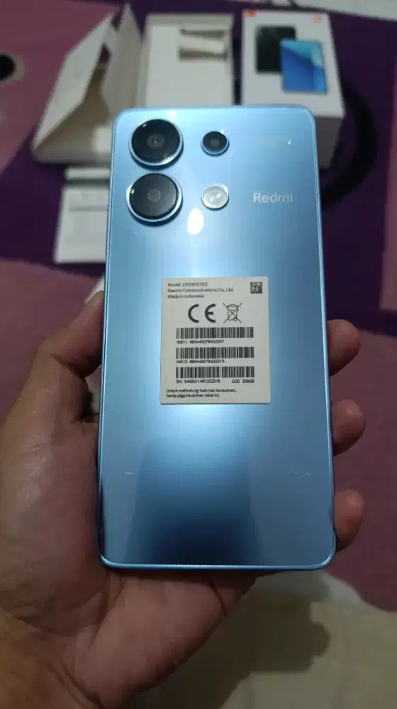 Redmi Note 13 Ram 8/258 SEGER!!