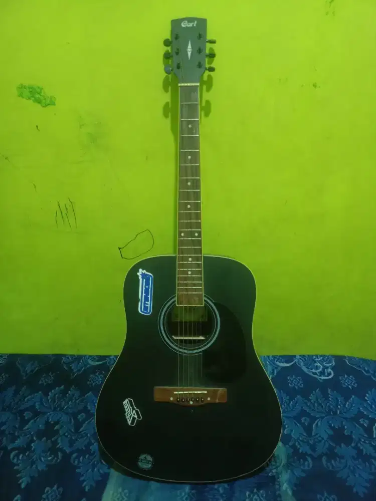 JUAL CEPAT gitar akustik Cort AD810 BLACK MATTE- JALAN CAGAK SUBANG