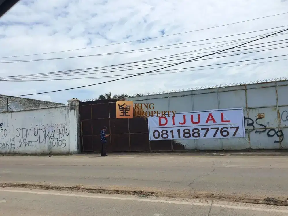 Dijual Tanah Komersial SHM Teluk Naga Tangerang Pinggir Jalan Raya Dekat Bandara Soekarno-Hatta & PIK 2