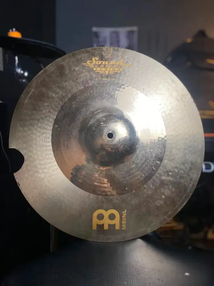 cymbal meinl sound caster fusion 17 inch bekas