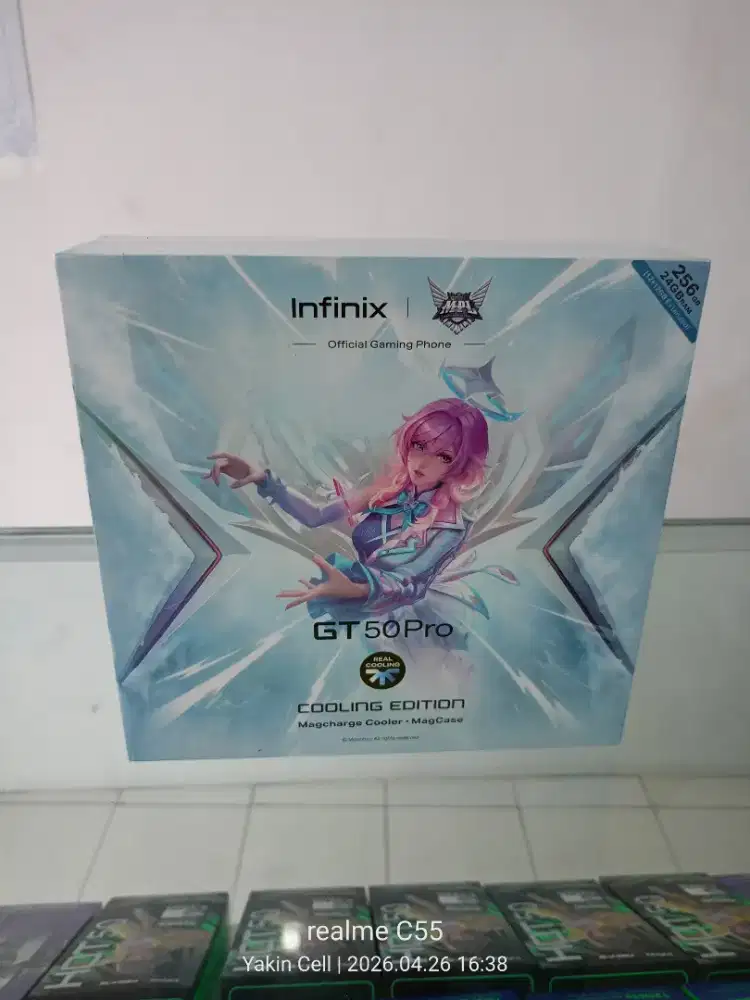 Infinix GT 50 Pro 5G 12/256 GB Cooling Edition Garansi Resmi