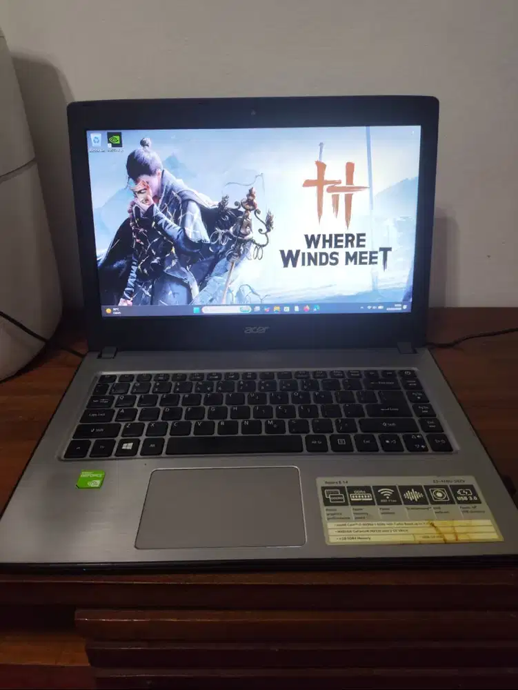 LAPTOP ACER ASPIRE E14 E5-476 G, Intel Core I5 8250U, RAM 16Gb NVIDIA