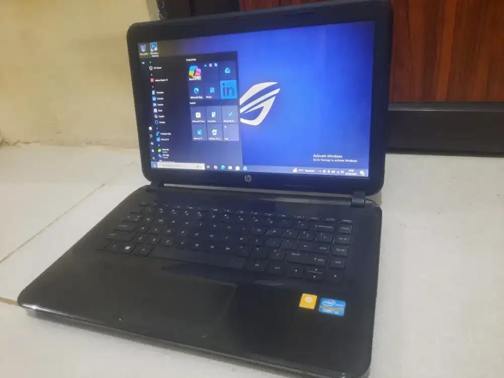 Laptop Sekolah Spek Hp Core i3/Ram8-Hdd-500gb Siap Pakai Jual Murah aj