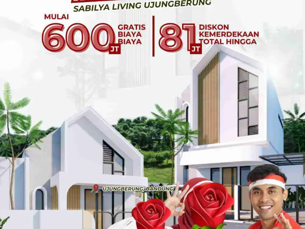 Rumah Dijual Dekat Alun2 Ujungberung Bandung