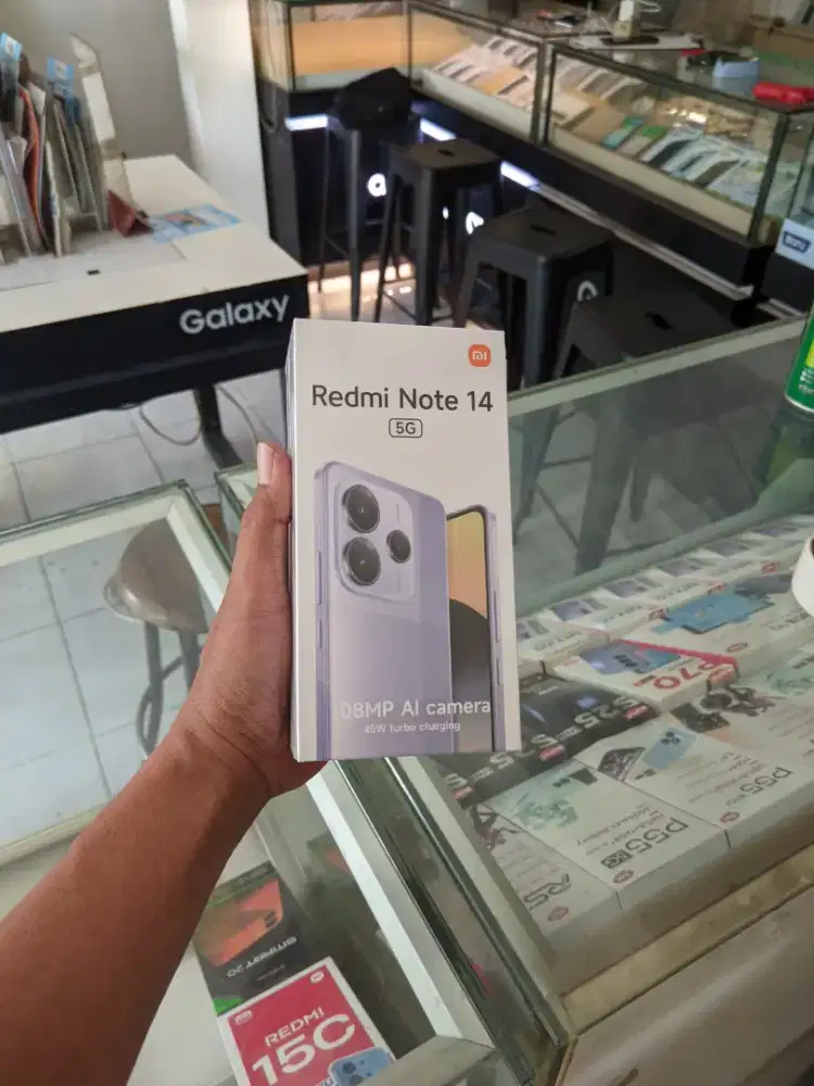 FAST RESPON WA Xiaomi Redmi Note 14 5G 12/512 Garansi resmi 15bln