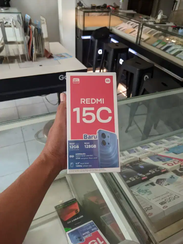 FAST RESPON WA Xiaomi Redmi 15C NFC 6+6/128 Garansi resmi 15bln