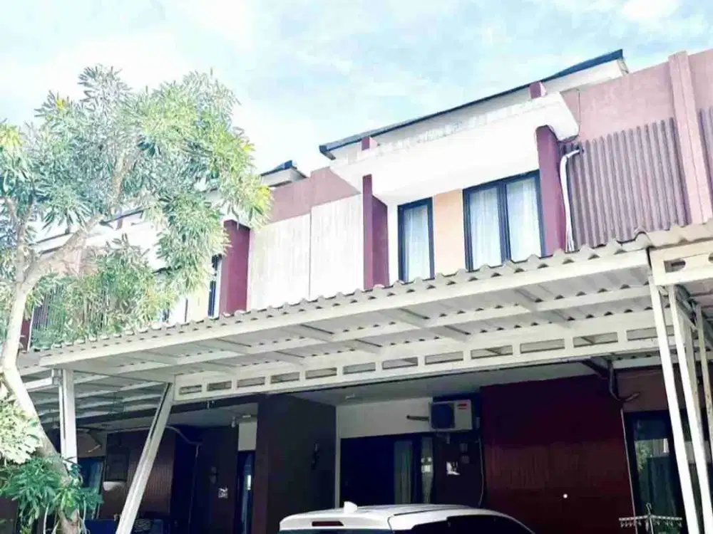 rumah mewah 2 lantai SEION kelapa dua sudah lunas surat sertifikat