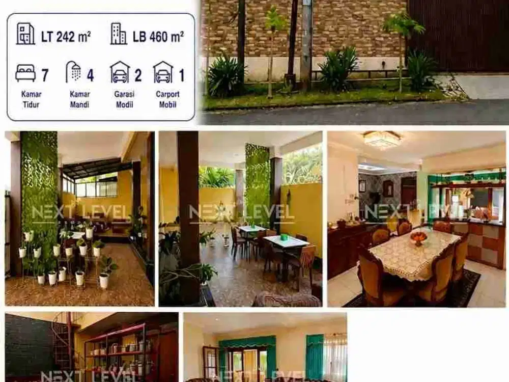 Rumah SHM 2 Lantai LT 242 LB 460 Komplek Taman Citeureup Cimahi