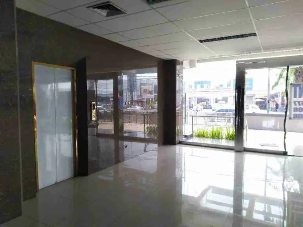 Dijual dan disewakan Gedung / Kantor Brand New  8 setengah lantai di Warung Buncit, Jakarta Selatan.