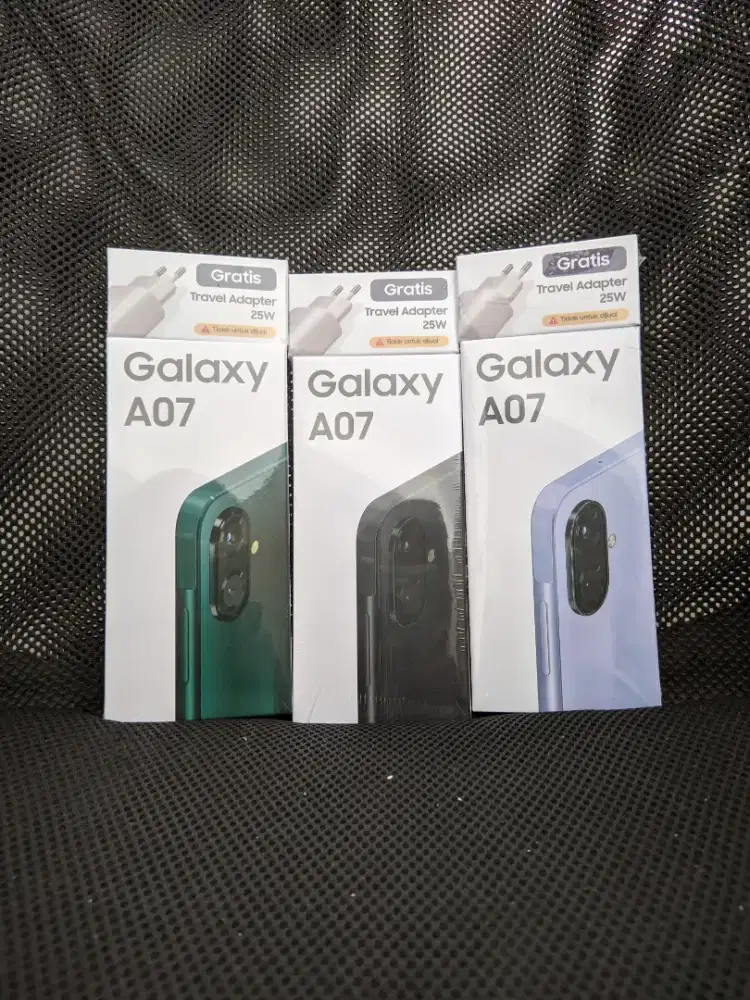 Berminat silahkan WA Samsung Galaxy A07 4/128 Garansi resmi 1thn