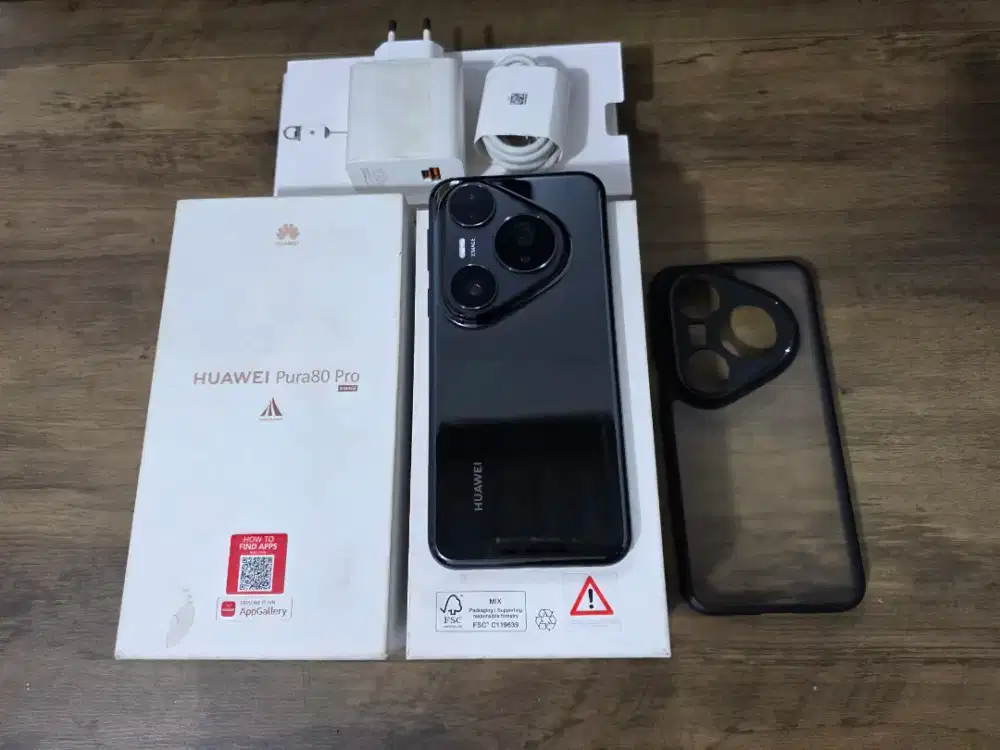 HUAWEI Pura80 PRO 512GB RESMI INDO MULUSS FULL ORIGINAL
