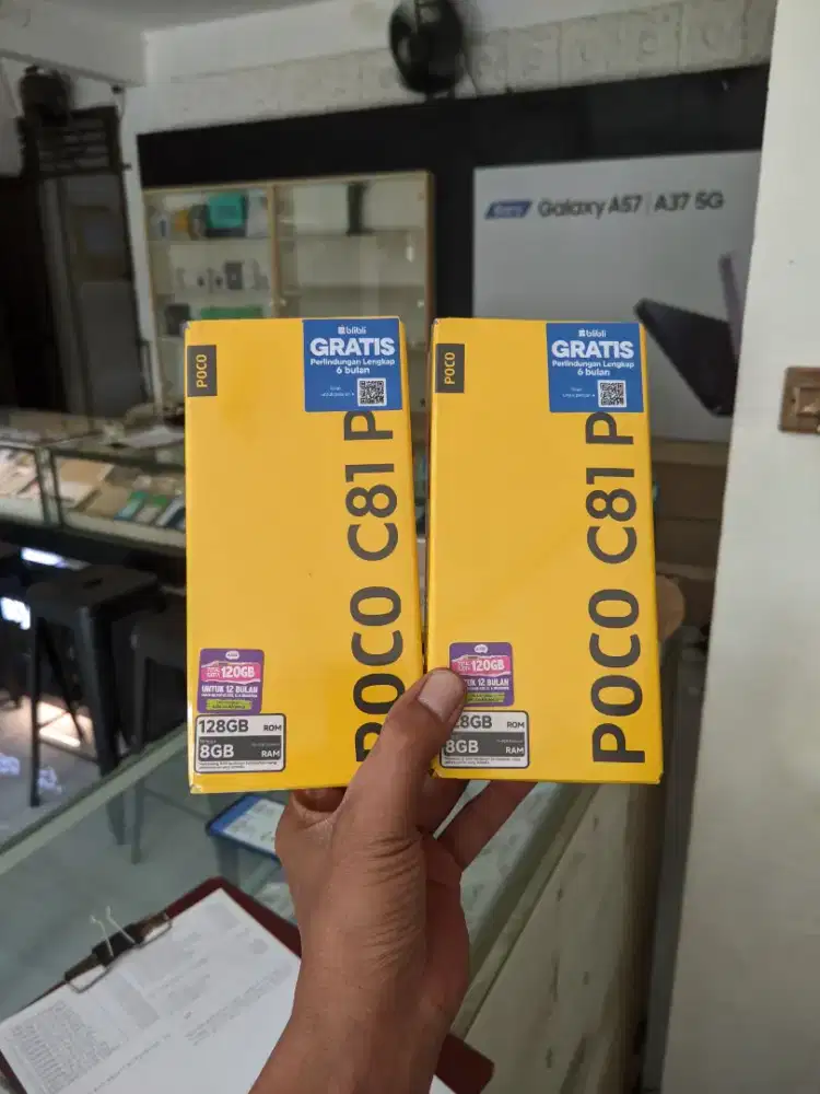 Berminat silahkan WA Poco C81 Pro 4+4/128 Garansi resmi 15bln