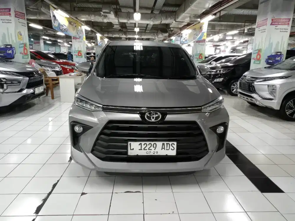 TOYOTA NEW AVANZA G CVT AT 2024 SILVER TUA METALIK