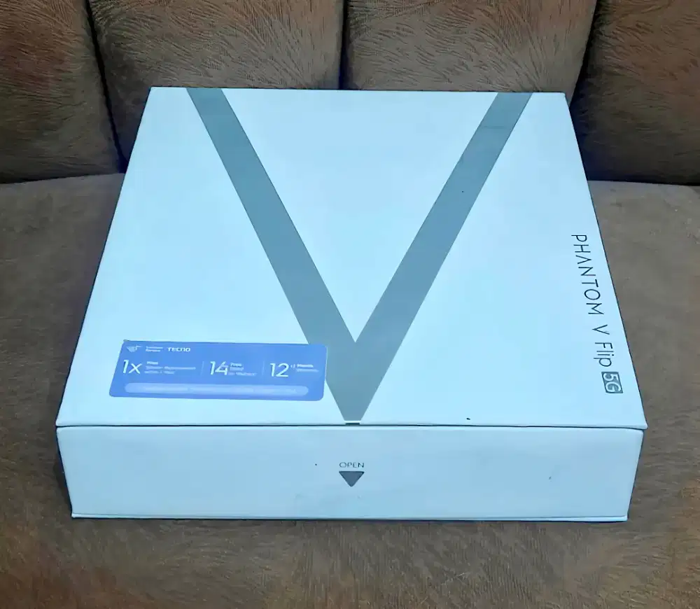 Dus Box Kosong Original Tecno Phantom V Flip 5G - Sangat Lengkap