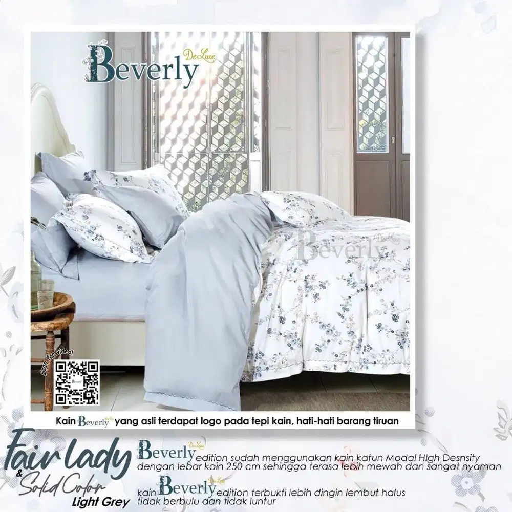 BEDCOVER SET & SPREI ANTI GESER KATUN PREMIUM