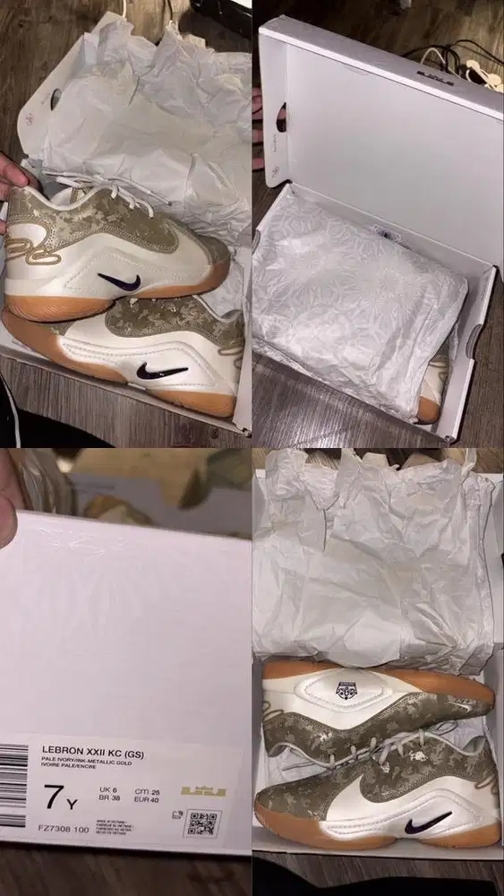dijual sepatu new lebron xxii kondisi baruuu tidak pernah dipakai