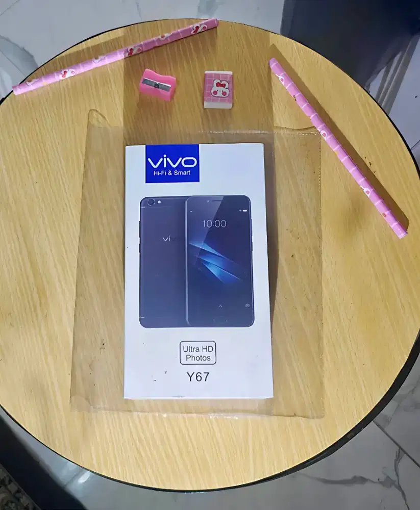 Dus Kotak HP Vivo Y67 Original Lengkap Aksesoris Bawaan