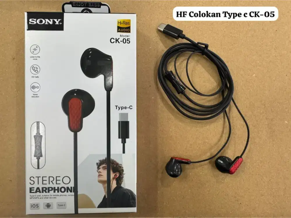 HEADSET TIPE C BASS