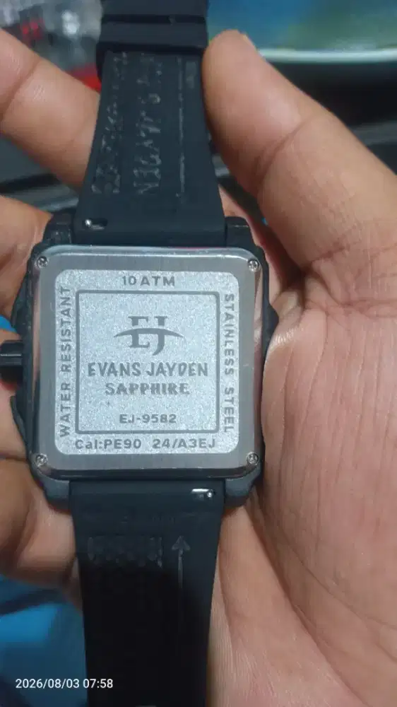 Jual jam tangan pria Evans jaiden bu