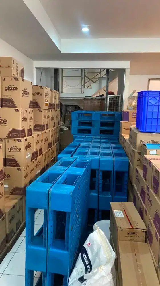 Pallet plastik bekas ready hari ini