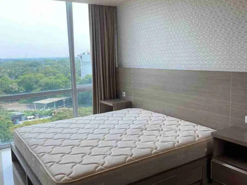 Disewakan U Residence Tower 2 Full Furnished Golf View dan Connecting Supermal Karawaci.