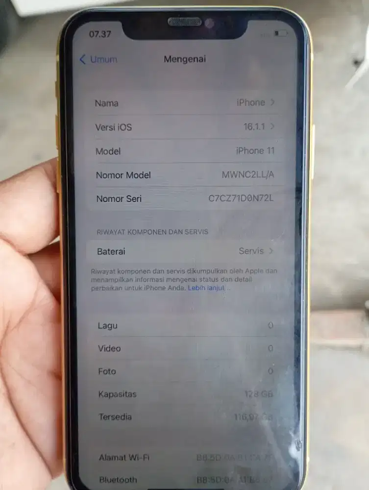 iPhone 11 128gb batangan all operator