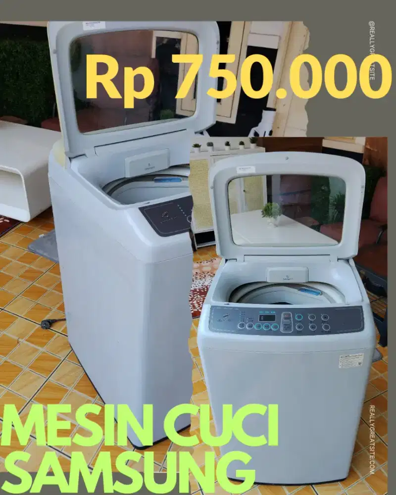 Mesin cuci samsung 1 Tabung
