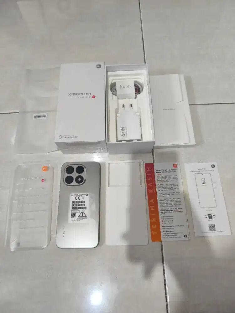 Xiaomi 15T 12/512 Gray mulus resmi