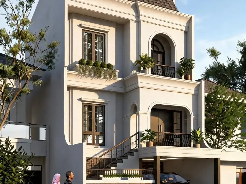 DIDALAM KOMPLEK TASBIH I | RUMAH MEWAH 4KT 5KM | 3 LANTAI