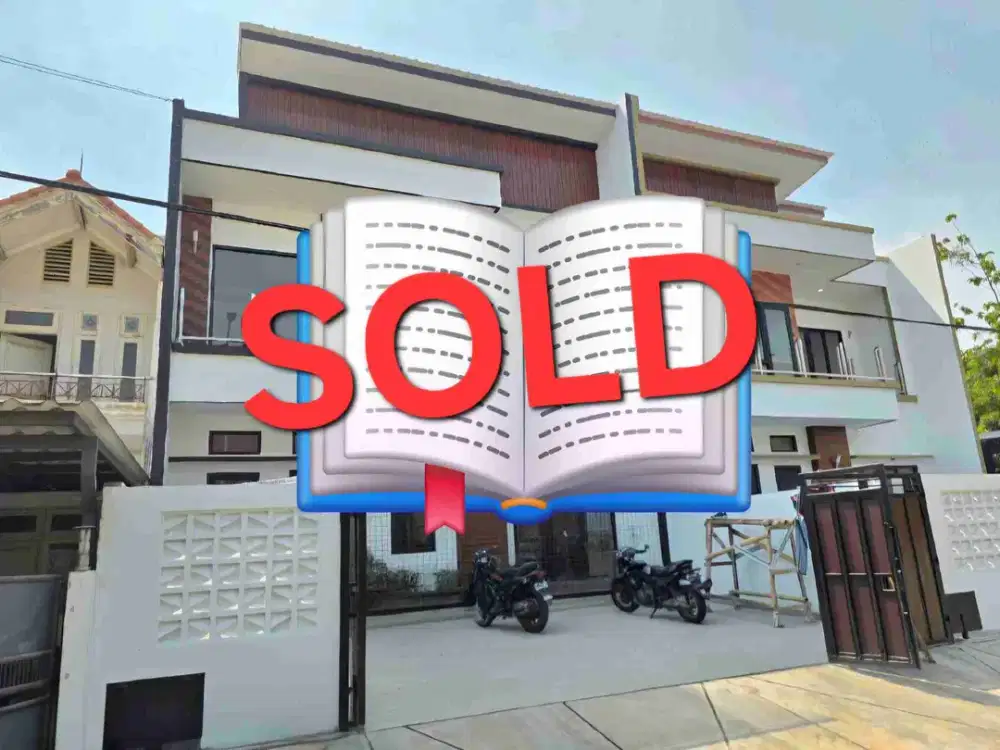 SOLD! TERJUAL! Rumah BARU 2 lantai  Luas di daerah Strategies BSD