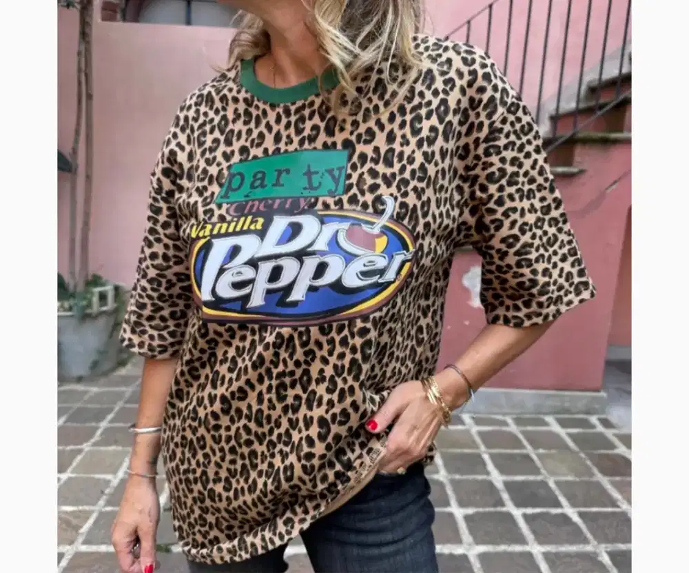 Atasan Leopard Jumbo Oversize