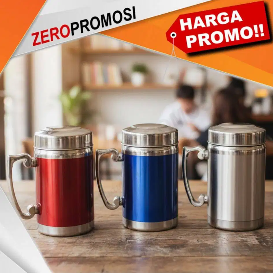 Souvenir Custom Mug Magnet Stainless 450 ML