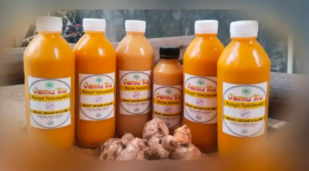 Jamu'Ku (Kunyit Asem) & (Beras Kencur)