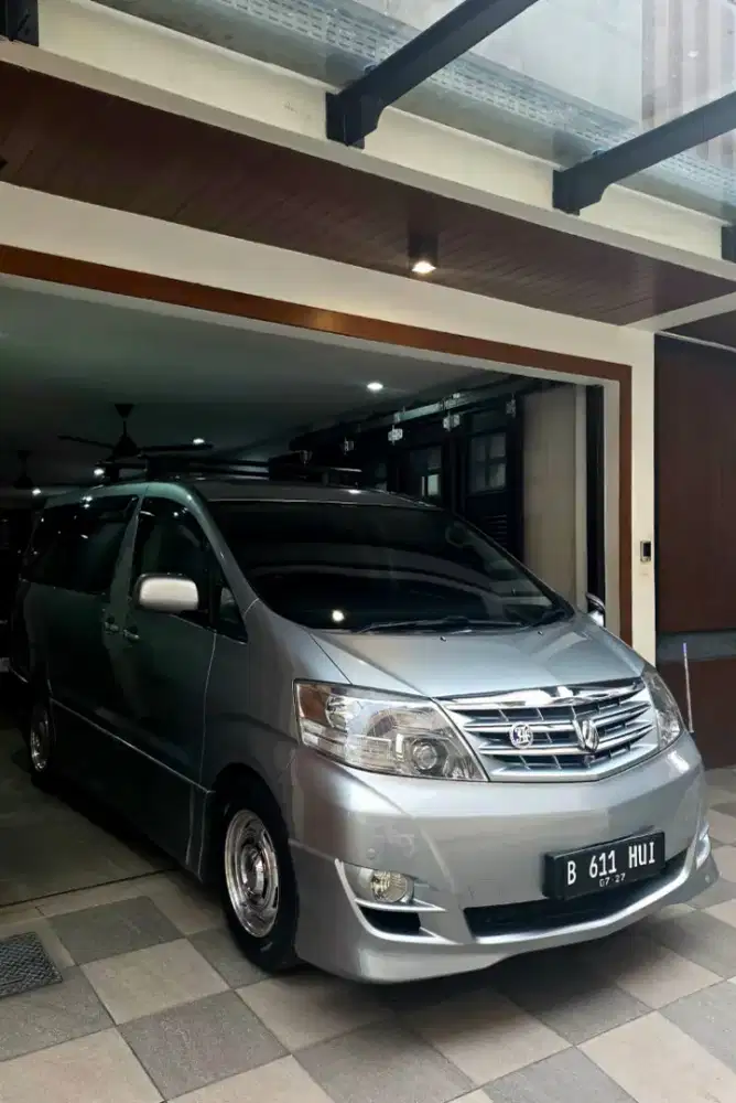Mobil Alphard ANH10 ASG Premium Sound 2007–Mewah, Nyaman, Siap Pakai