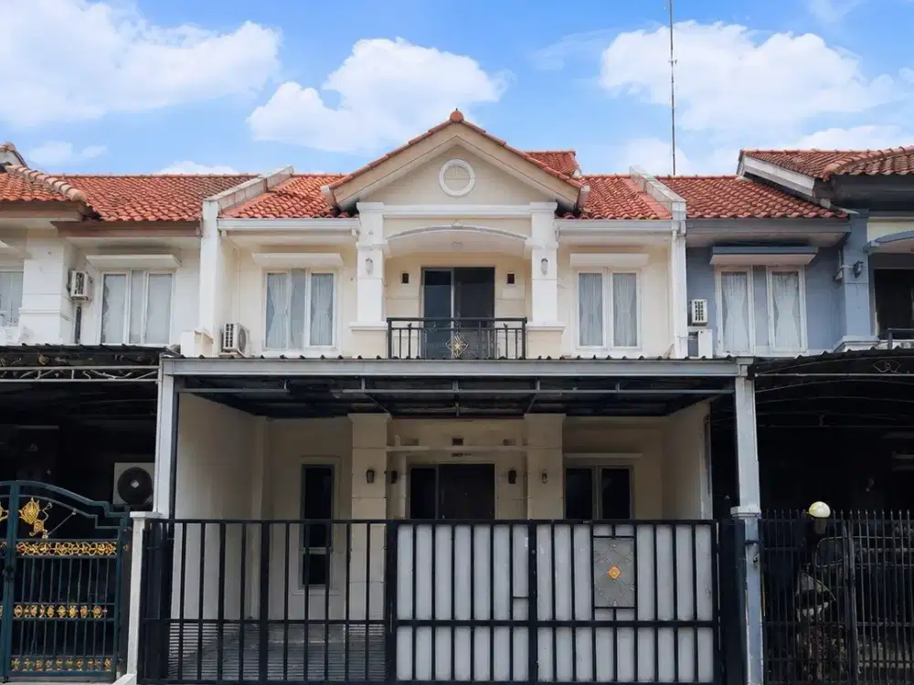 Rumah 2 Lantai di Kota Harapan Indah. Dalam Cluster dan SHM